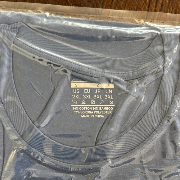 Men’s Blue UPF 50+ T-Shirt 2XL - Picture 2 of 3